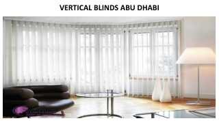 VERTICAL BLINDS ABU DHABI