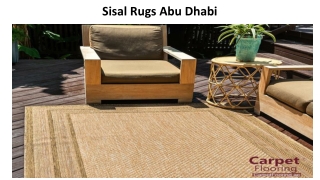 Sisal Rugs Abu Dhabi