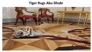 Tiger Rugs Abu Dhabi