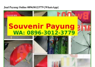 Jual Payung Online Ô89Ꮾ.3ÔI2.3779(WA)