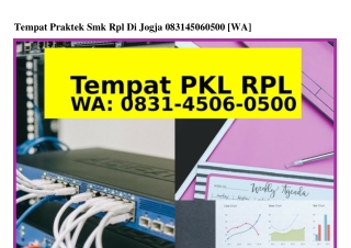 Tempat Praktek Smk Rpl Di Jogja Ö8౩l•ㄐ5ÖϬ•Ö5ÖÖ[WhatsApp]