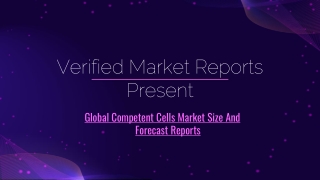 Global Competent Cells Market