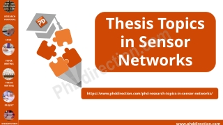 Thesis Topics in Sensor Networks