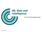 B5. Data and Intelligence