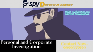 Private Investigator in Delhi