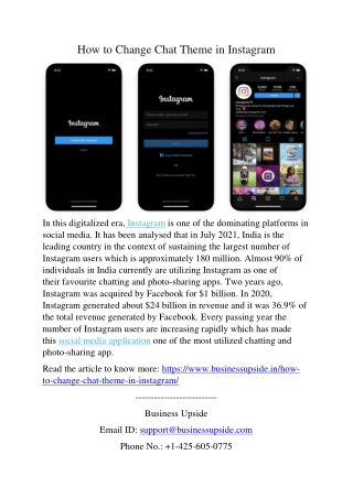 How to Change Chat Theme in Instagram