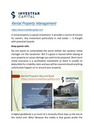 Rental Property Investing Book