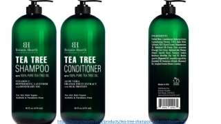 Tea Tree Shampoo & Conditioner