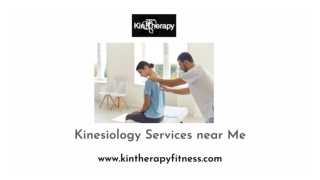 Kinesiology Services Near Me - kintherapyfitness