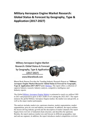 Military Aerospace Engine Market