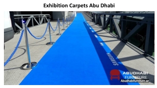 Exhibition Carpets Abu Dhabi
