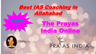 Best IAS Coaching in Allahabad