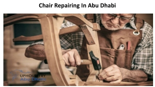 Chair Repairing In Abu Dhabi