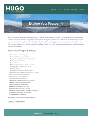Attracting money into your life