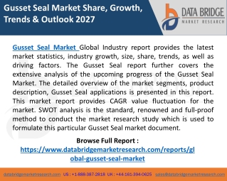 Gusset Seal Market Growth, Size, Share, Competitive Landscape, Developments
