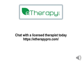 Why should you deal with stress, anxiety and depression in a serious manner - eTherapypPro