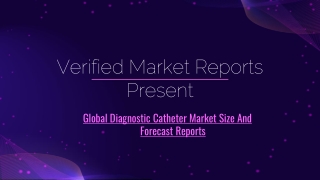 Global Diagnostic Catheter Market
