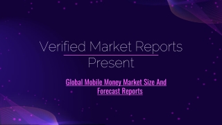 Global Mobile Money Market