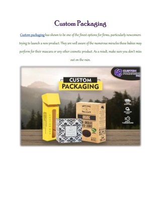 Custom Packaging