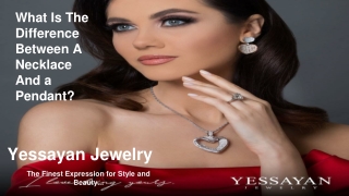 What Is The Difference Between A Necklace And a Pendant _ Diamond Gold Necklace
