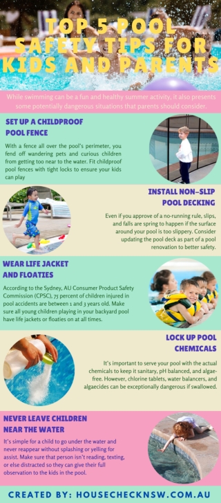 Top 5 Swimming Pool Safety Tips Every Parent Should Follow