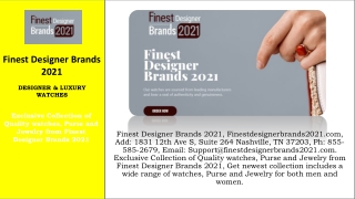 Finestdesignerbrands2021.com - Support@finestdesignerbrands2021.com