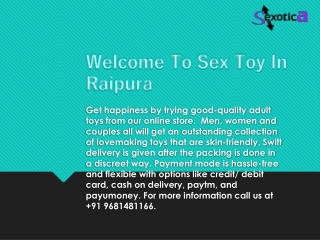Sex toys in Raipura