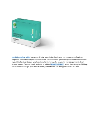 IMARECH TABLET