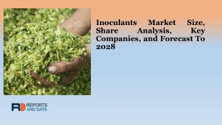Inoculants Market to Witness a Pronounce Growth during Forecast to 2028