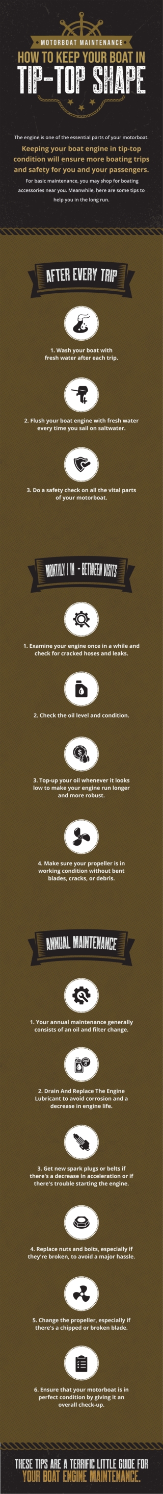 Motorboat Maintenance - How To Keep Your Boat In Tip-Top Shape
