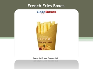 French Fries Boxes