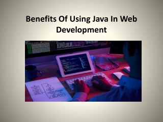 Benefits Of Using Java In Web Development