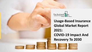 Usage-Based Insurance Market Research Report By The Business Research Company