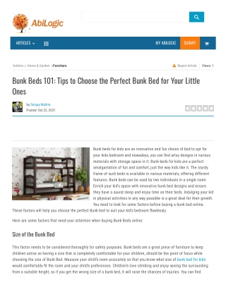 bunk-beds-101-tips-choose-the-perfect-bunk-bed-for-your-little-ones