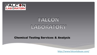Chemical Testing Services & Analysis 