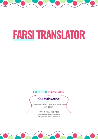 Farsi Translator