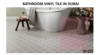 BATHROOM VINYL TILES IN DUBAI