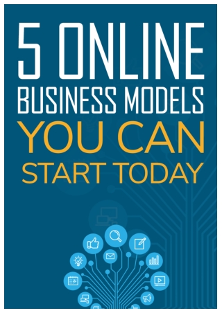 5 Online Business Model You Can Start Today