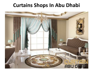 Curtains Shops In Abu Dhabi