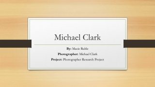Michael Clark