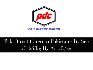 Pak cargo