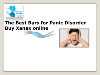 The Best Bars for Panic Disorder Buy Xanax online-converted