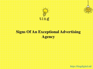 Signs Of An Exceptional Advertising Agency