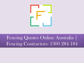 Fence quotes