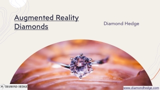Augmented Reality Diamonds