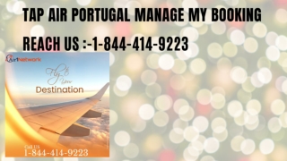 Manage My Booking TAP Air Portugal | Reservations