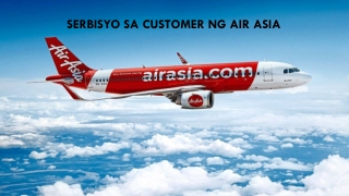 serbisyo sa customer ng AIR ASIA