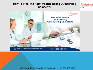 How To Find The Right Medical Billing Outsourcing Company