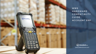 Warehouse management sotware