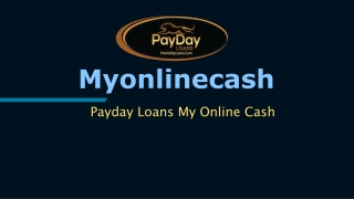 Instant payday loan Canada